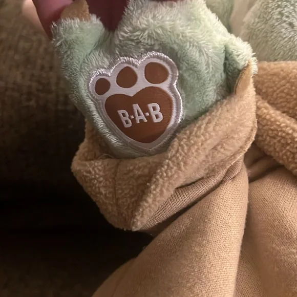 Build-A-Bear workshop The Child baby Yoda 14" plush Grogu Star wars Mandalorian - Picture 4 of 5